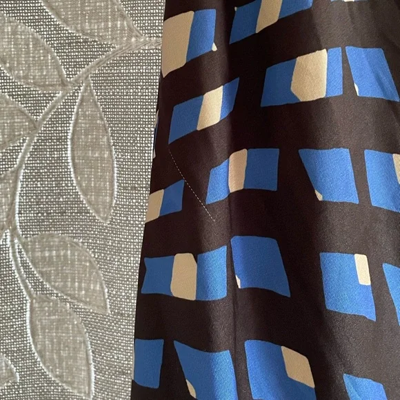 Staud Cubism Dress Argyle Black - Picture 9 of 10